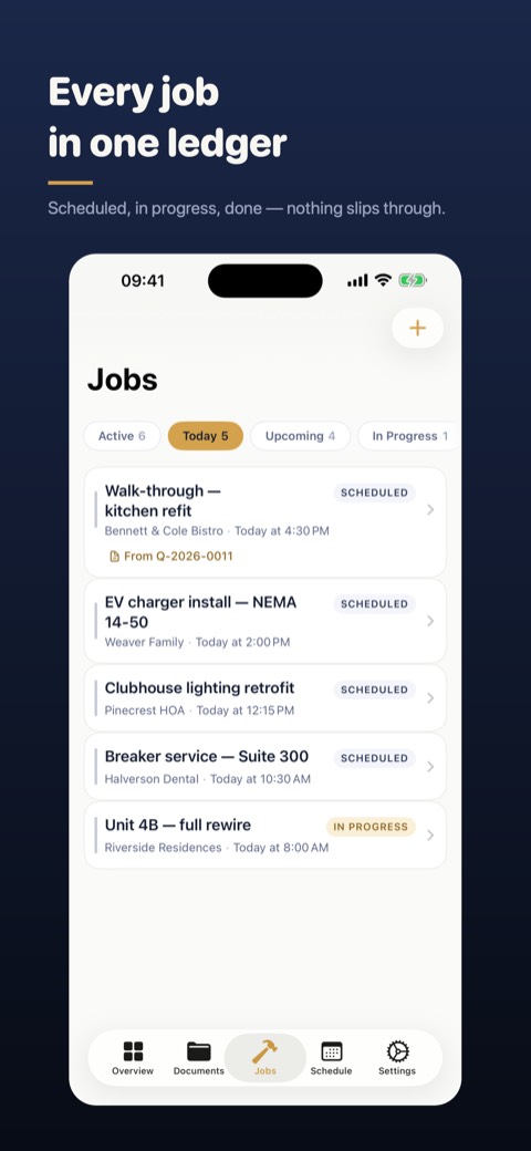 JobLog Pro: Invoice & Estimate screenshot 2